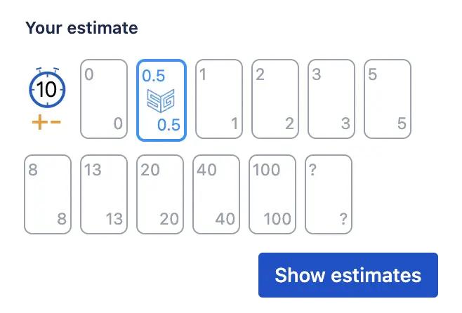 Smart Guess for Planning Poker screenshot